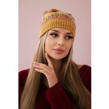 Kesi Cap with fleece Patrycja K254 mustard+khaki Cijene