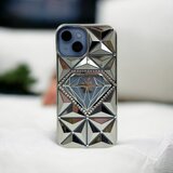  futrola 3D diamond za iphone 14 (6.1) srebrna Cene
