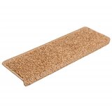  Prostirke za stepenice 15 kom 65x21x4 cm bež pravokutni rub | shoptok.hr