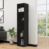 The Living Store Knjižna omara črna 36x30x171 cm iverna plošča - Knjižna Omara, (21436490) | Shoptok.si