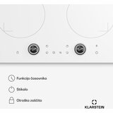 Klarstein Indukcijska kuhalna plošča Neotouch | Moderna in zmogljiva | 4 kuhalne cone | 9 nivojev | 7200 W | 60 cm | Shoptok.si