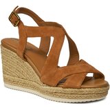 Geox Espadrile D Ponza D35GVC 00021 C6001 Cognac Cene