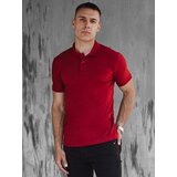 DStreet Men's Burgundy Polo Shirt Cene