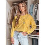 DStreet Bluza damska oversize z kwiatem PETITKA żółta | shoptok.hr