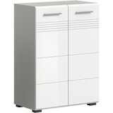 XXXL Spodnja Omarica Copa, Bela/siva | Shoptok.si