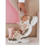 DStreet Sneakersy damskie na platformie CELESTIC zielone Cijene
