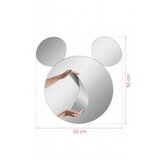 Hanah home ogledalo mickey silver | ePonuda.com