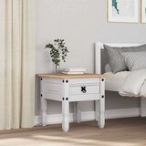  Konačna Stolić Bijelo 50 x 50 x 50 cm Čvrsto borovo drvo | shoptok.hr