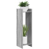  Stalak za biljke s policom 2 pcs Sivi Sonoma 30 x 30 x 100 cm | shoptok.hr