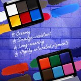 NYX Professional Makeup Halloween SFX Paints večnamenska paleta za telo in obraz odtenek 02 Secondary 6 g | Shoptok.si
