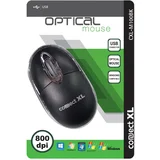 Miš optički, 800dpi, USB, crna boja - CXL-M100BK