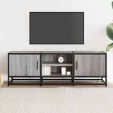 vidaXL TV ormarić sivi Sonoma 120x35x41 cm Konstruirano drvo i metal | shoptok.hr