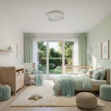 Brilagi LED prigušiva stropni ventilator LED/80W/230V prečnika 50 cm bela + daljinski upravljač | Eponuda.com