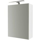 BADEN HAUS kupaonski ormarić s LED ogledalom Aosta (Š x V: 45 x 60 cm, S osvjetljenjem, Iveral) | shoptok.hr