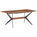  Blagovaonski stol 180 x 90 x 76 cm od masivnog drva manga | shoptok.hr