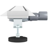 Tuš kanal 2-u-1 sa 360° sifonom Srebrno 100 cm | shoptok.hr