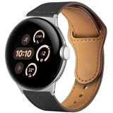 INF Nastavljiv trak za Google Pixel Watch 3/4 (45mm) – umetno usnje Black, (5000348525) Cene