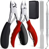 INF Set za pedikuro s pripomočkom za vraščen noht 4 delni Black, (21247620) cene