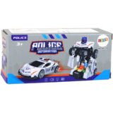  Auto robot za igru Police 2u1 - tamno plavi | shoptok.hr