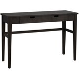 Rowico Stranska mizica z mizno ploščo v hrastovem dekorju v temni naravni barvi 40x110 cm Garrison – Cene