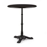 Blumfeldt Patras, bistro miza, marmornata plošča, Ø60 cm, litoželezna noga | Shoptok.si