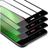 Cadorabo Huawei NOVA - Zaščitna folija v transparentno s čarno - 3-pack Kaljeno steklo za zaščito zaslona s trdoto 9H in 3D dotikom, (20547866) | Shoptok.si