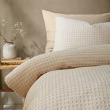 Pineapple Elephant Bež posteljnina za zakonsko posteljo/podaljšana 230x220 cm Muscat Waffle – | Shoptok.si