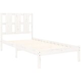  Za krevet od masivne borovine bijeli 100 x 200 cm | shoptok.hr