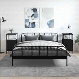  Noćni ormarići 2 kom crni 41 x 31 x 80 cm konstruirano drvo | shoptok.hr