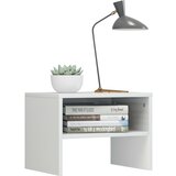  Noćni ormarić 2 kom sjajni bijeli 40x30x30 cm konstruirano drvo | Eponuda.com