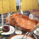 Evviva Set kozarec za vodo, sok Lignes 400ml / 4 kos / borosilikatno steklo, (5000267687) | Shoptok.si