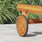  Prostorni kotači s kotačem 2 pcs Smeđa 20.5 x 20.5 x 2 cm | shoptok.hr
