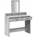  Toaletni stol Siva 100 x 41 x 140 cm Konstruirano drvo | Eponuda.com