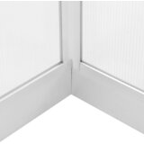  Staklenik od aluminija 362 x 190 x 195 cm 13,41 m³ | shoptok.hr