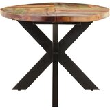  Blagovaonski stol 240 x 100 x 75 cm masivno obnovljeno drvo | shoptok.hr
