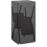  Navlaka za vrtnu stolicu 8 ušica 75x70x140 cm polietilen | Eponuda.ba