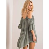 Och Bella Dress-TW-SK-BI-80840.20-khaki Cijene