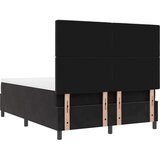  Krevet s opruga kutije s madracem Crna 140 x 190 cm Baršun | shoptok.hr