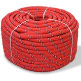 vidaXL Mornarska vrv polipropilen 18 mm 50 m rdeča | Shoptok.si