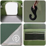  Tunelski šator Zelena 505 x 330 x 204 cm - Zelena | shoptok.hr