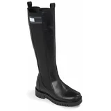 Tommy Jeans Zimski škornji Tjw High Shaft Boot EN0EN02316 Črna