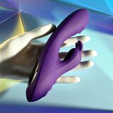 Playboy On Repeat Rabbit Vibrator Purple Cene