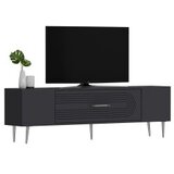 Hanah home TV komoda Dekol3, 150x48,2x29,6 cm, Antracit-Srebrne boje | Eponuda.ba