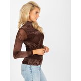 Factory Price Blouse-AT-BZ-831-2.19-brown | Shoptok.si
