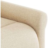  Naslonjač na podizanje od tkanine krem | shoptok.hr