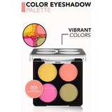 Flormar Color Eyeshadow Palette paleta senčil za oči odtenek 005 Summer Breeze 6 g | Shoptok.si