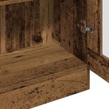 vidaXL Visoka omara starinski les 82,5x30,5x185 cm inženirski les | Shoptok.si
