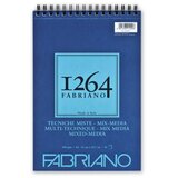 Fabriano blok 1264 mix media 21x29,7 (a4) 300g 30l spiralni top side 19100643 Cijene