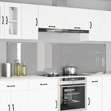  Kuhinjski zid 2 pcs Svijetlo siva 110 x 60 cm | shoptok.hr