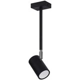  Sollux SL.1074 - Luster na šipci NORANO 1xGU10/40W/230V crni | Eponuda.com